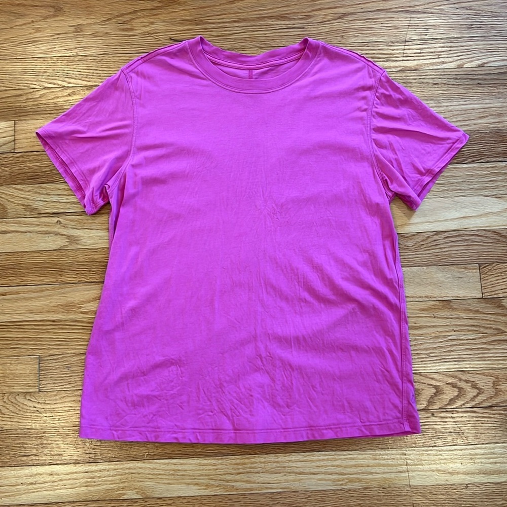 Lululemon sonic pink all yours t-shirt